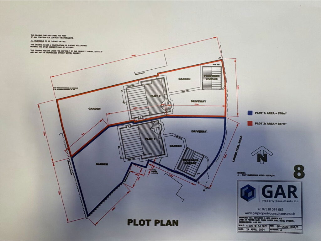 Building Plots & Land at Pentre Bach Farm, Lower Foel Road, Dyserth LL18 6AU